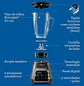 Licuadora Oster Reversible Táctil 3 Velocidades 1000 W - Miniatura 3