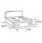 Estufa de Mesa Abba ST4005 4 Puestos Gas Propano - Miniatura 4