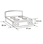 Estufa De Mesa Abba 4 Puestos Gas Propano St4005 - Miniatura 5