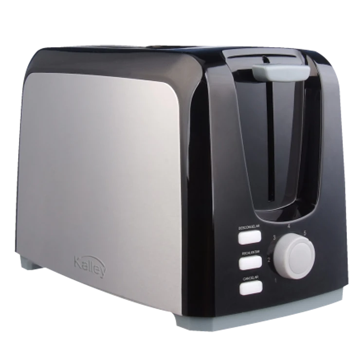 Tostadora De Pan Negro Kalley K MTP750SS 1