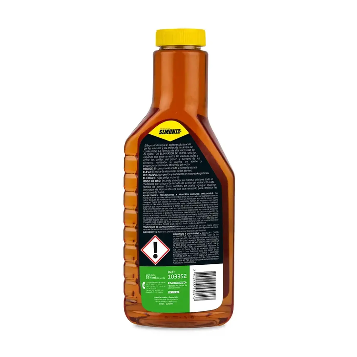 Eliminador De Humo Simoniz Qualitor 354 ml 3