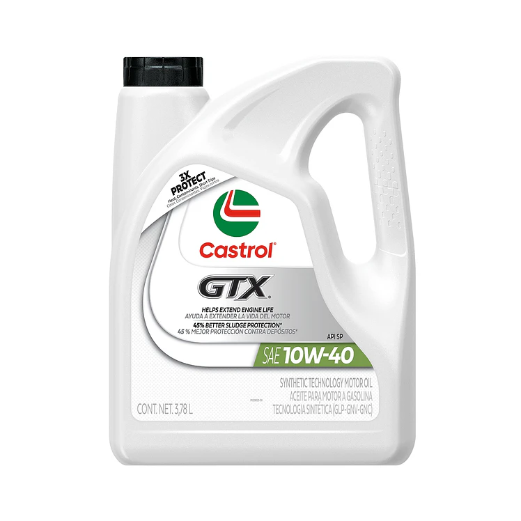Aceite Castrol GTX 10W40 x 1 Galon