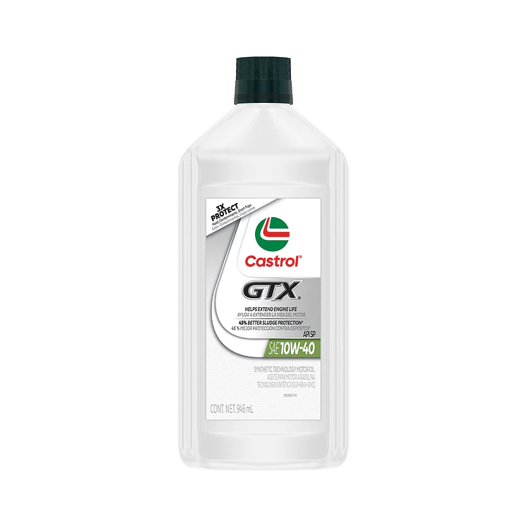 Aceite Castrol GTX 10W40 Cuarto