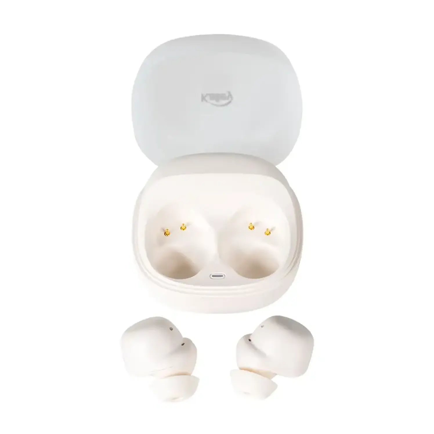 Audífonos Crema Kalley Inalámbricos Bluetooth In Ear K AUDC 3