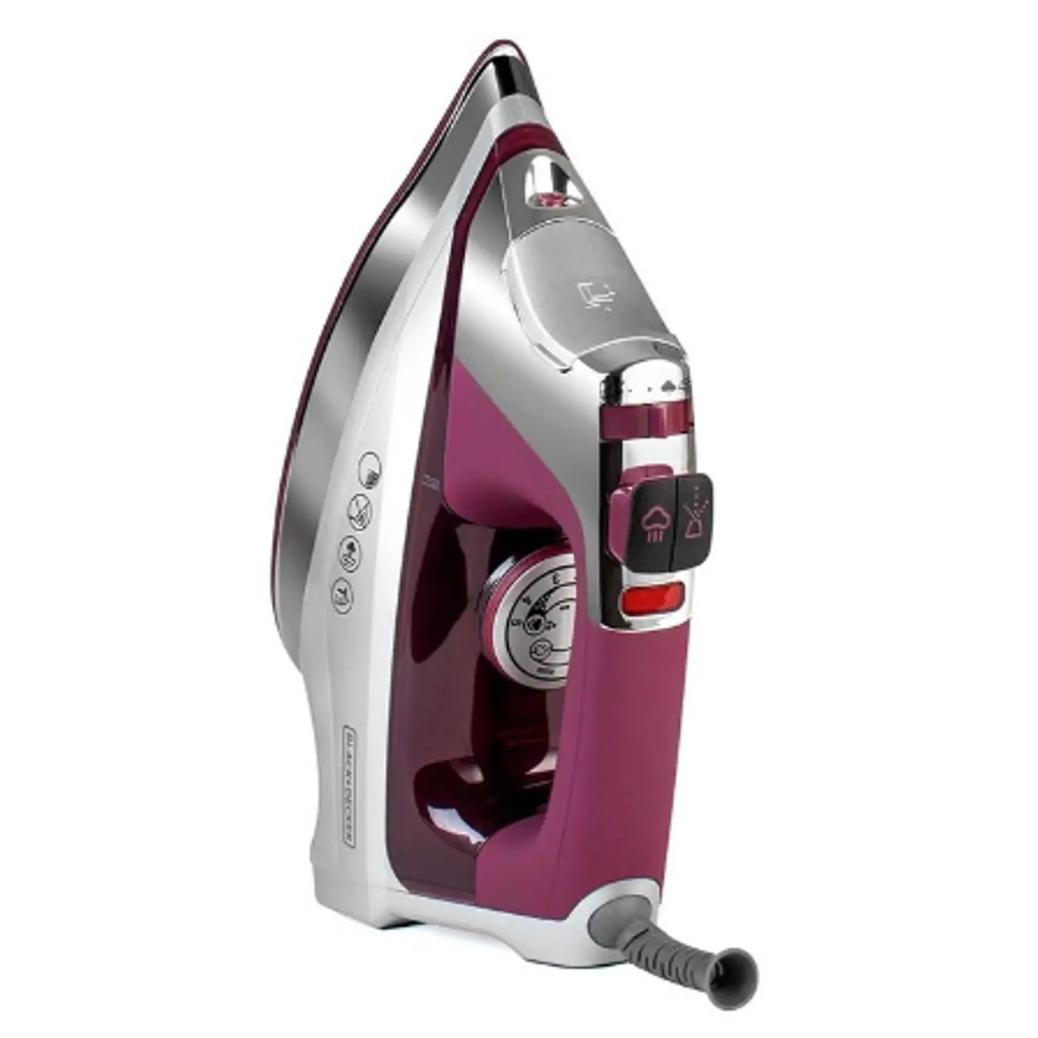 Plancha de Ropa Black Decker Power Pro Morado 2