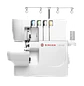 Fileteadora Singer Doméstica Sobrehilado S0105 Blanca - Miniatura 1