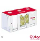 Vaso Cristar Vivaldi Pague 4 Lleve 6 - Miniatura 1