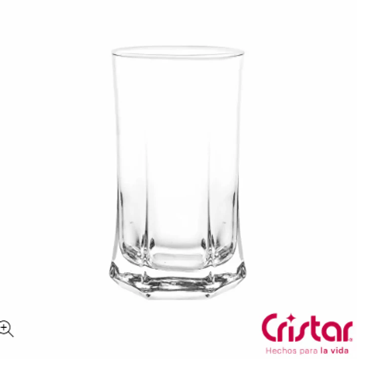 Vaso Cristar Vivaldi Pague 4 Lleve 6 2