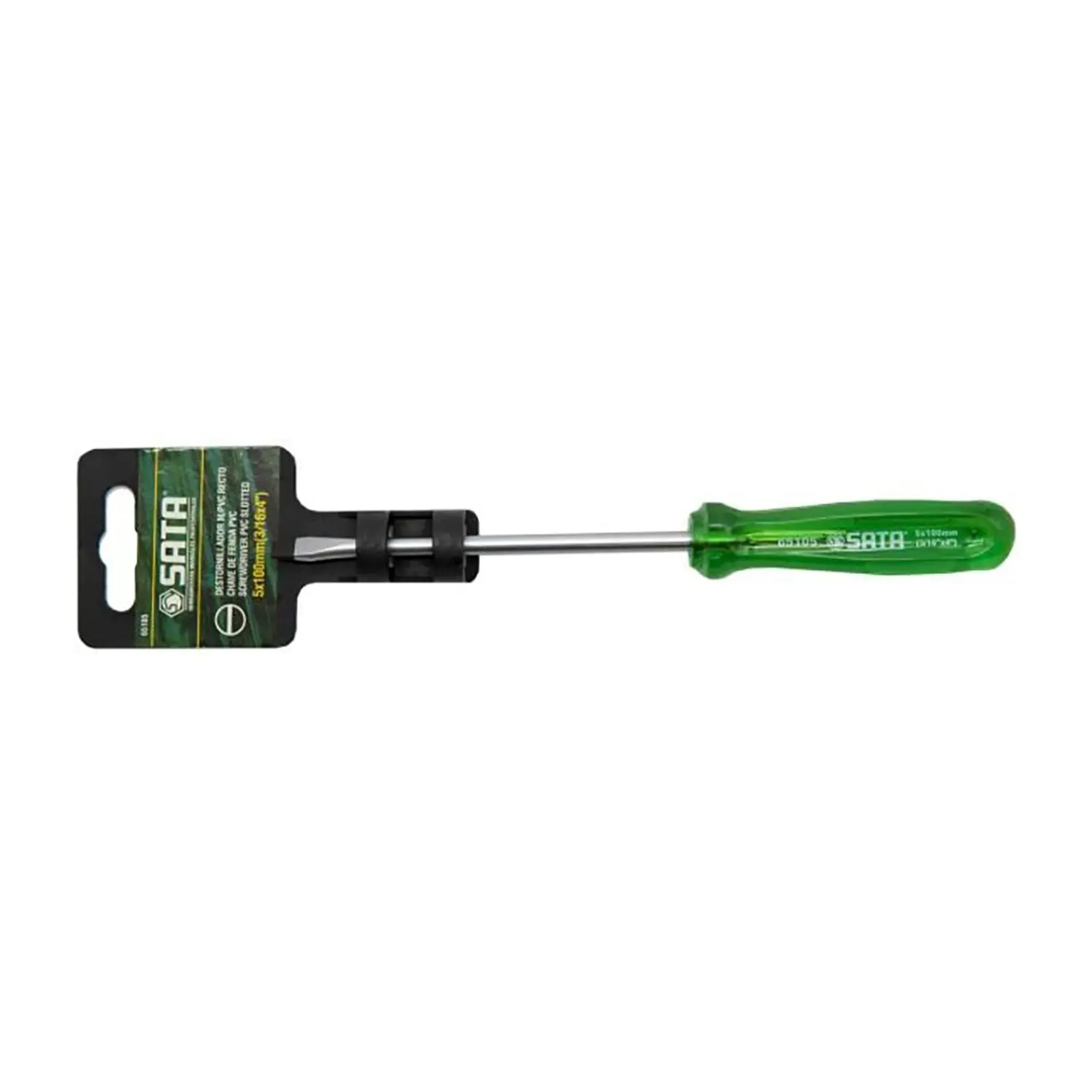 Destornillador SATA M Pvc Recto 1/4X6 pulg 1