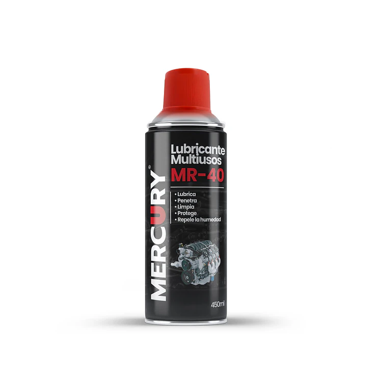 Lubricante Multiusos Mercury 200 ml Mr 40 Lmc03