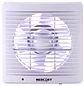 Extractor de aire 6 pulg con rejilla blanco EVE02 - Miniatura 1