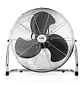 Ventilador Alta Potencia Negro y Plateado Kalley K VP20HS - Miniatura 1