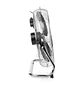 Ventilador Alta Potencia Negro y Plateado Kalley K VP20HS - Miniatura 4