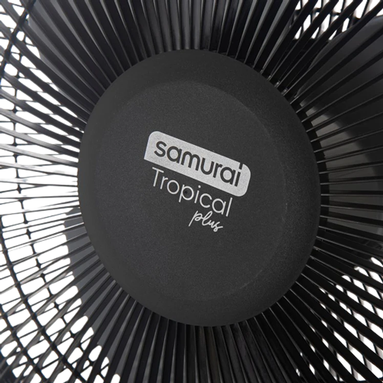 Ventilador Samurai Tropical Plus Pedestal 3 Vel 70 W Negro 3