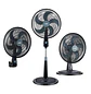 Ventilador 3 en 1 Negro Kalley K V31N02 - Miniatura 5