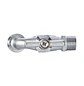 Llave Grival Jardín Corriente cromo satín ½ salida ¾ - Miniatura 2