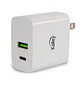 Adaptador Cargador De Pared Kalley Dual USB USB C - Miniatura 1