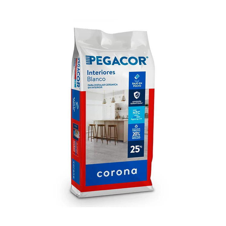 Pegacor Interior Blanco x 25 kg