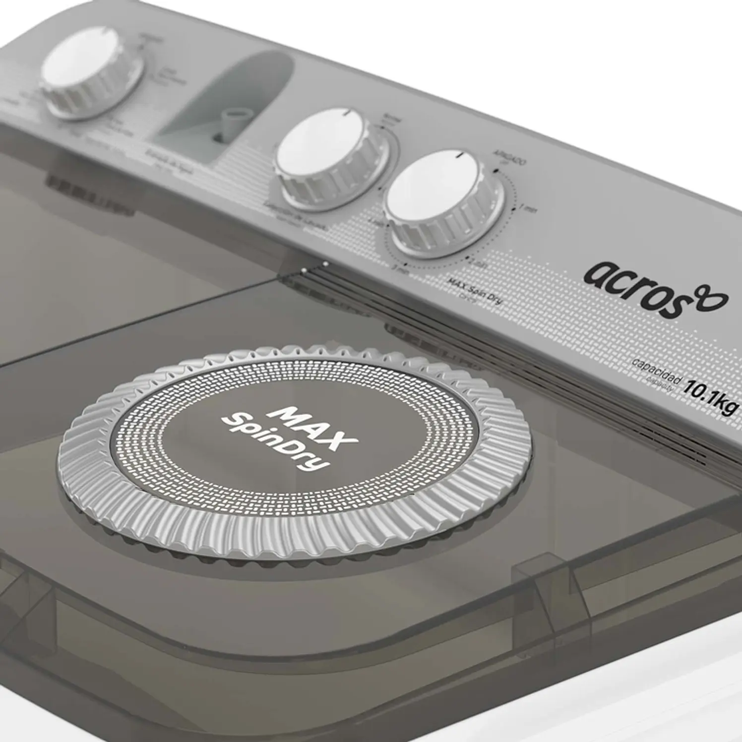 Lavadora Acros Semiautomática CS10 kg ALD103 pulgB 3