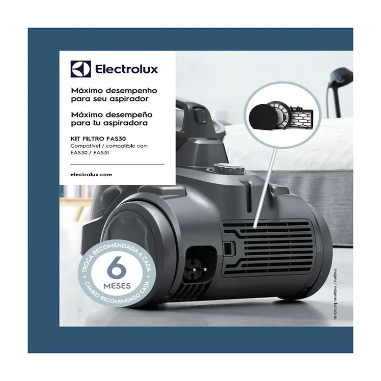 Kit filtros para Aspiradora Electrolux EAS30 EAS31