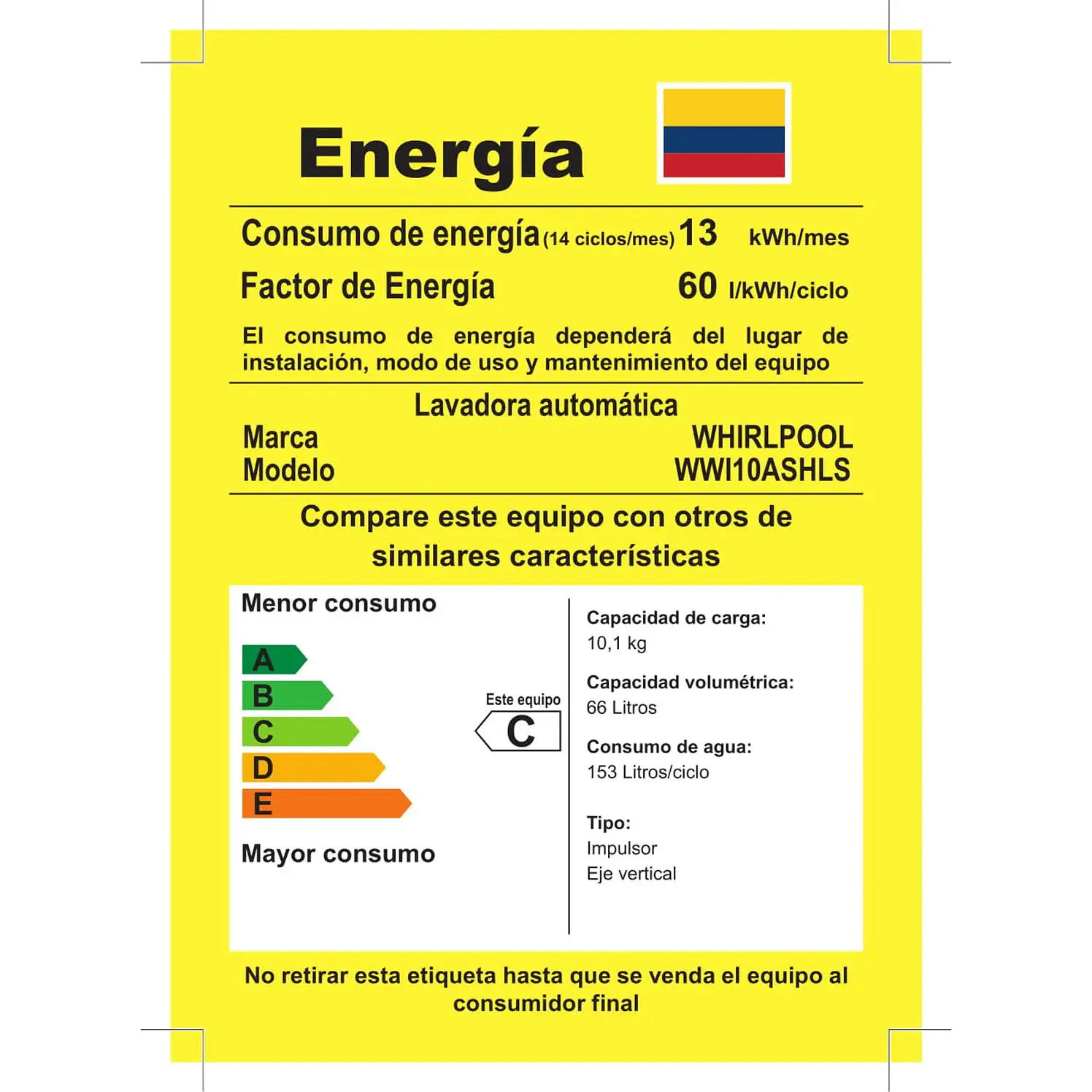 Lavadora Whirlpool Carga Superior 10 kg WWI10ASHLS Silver 4