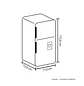 Nevera HACEB No frost Congelador Superior 391 L - Miniatura 3