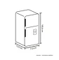 Nevera HACEB No frost Congelador Superior 428 L - Miniatura 3
