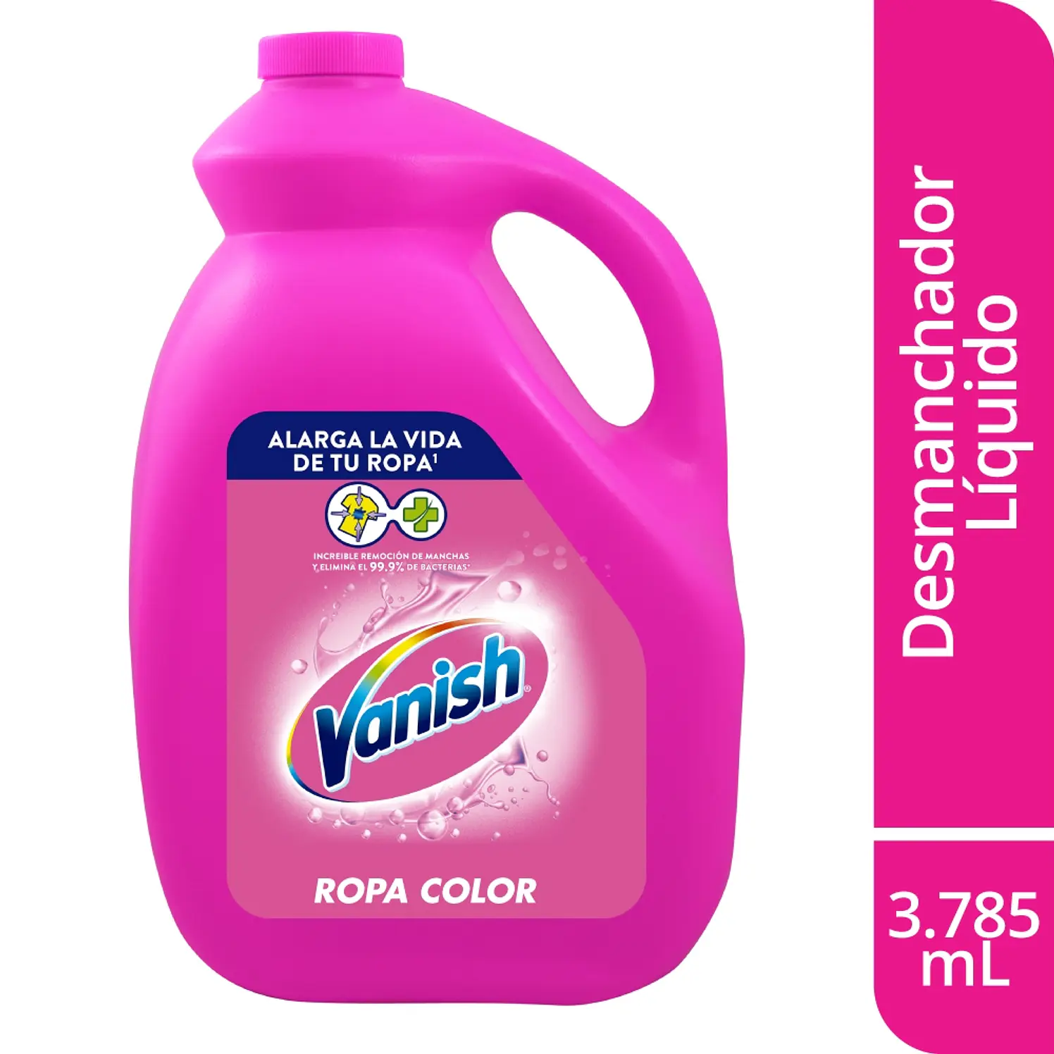 Desmanchador Vanish Líquido Rosa 3785 ml 1