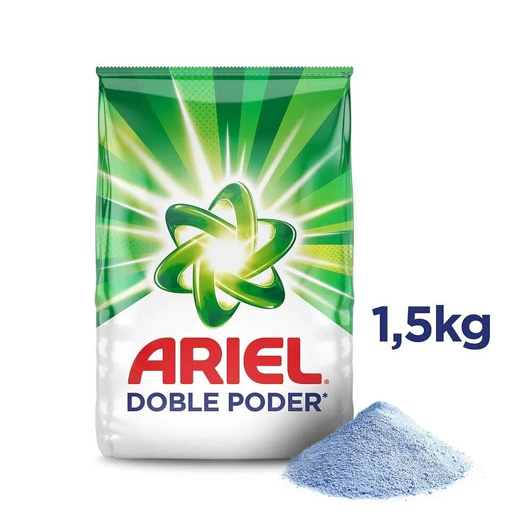 Detergente en polvo Ariel Regular Jabón 1.5 kg