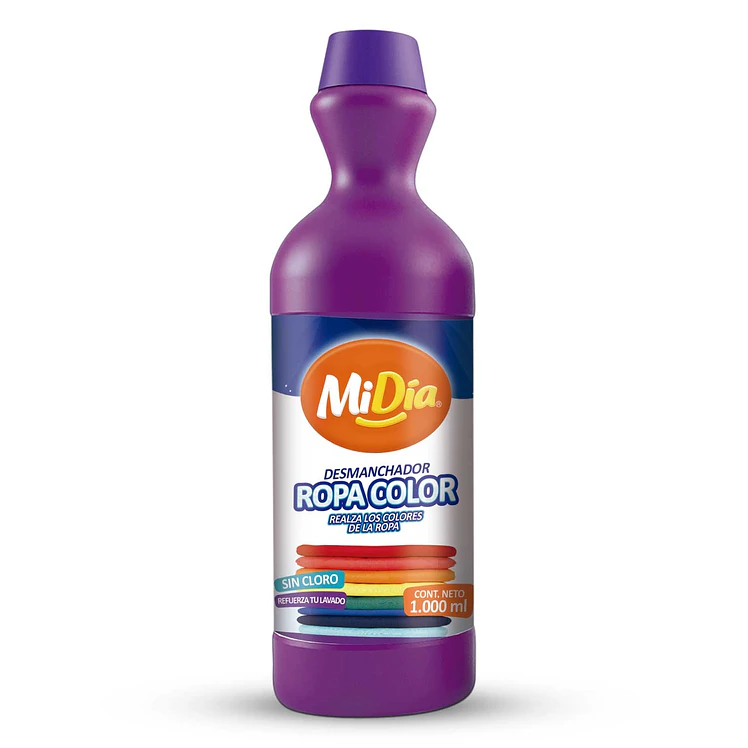 Desmanchador de Ropa Color MiDía 1000 ml