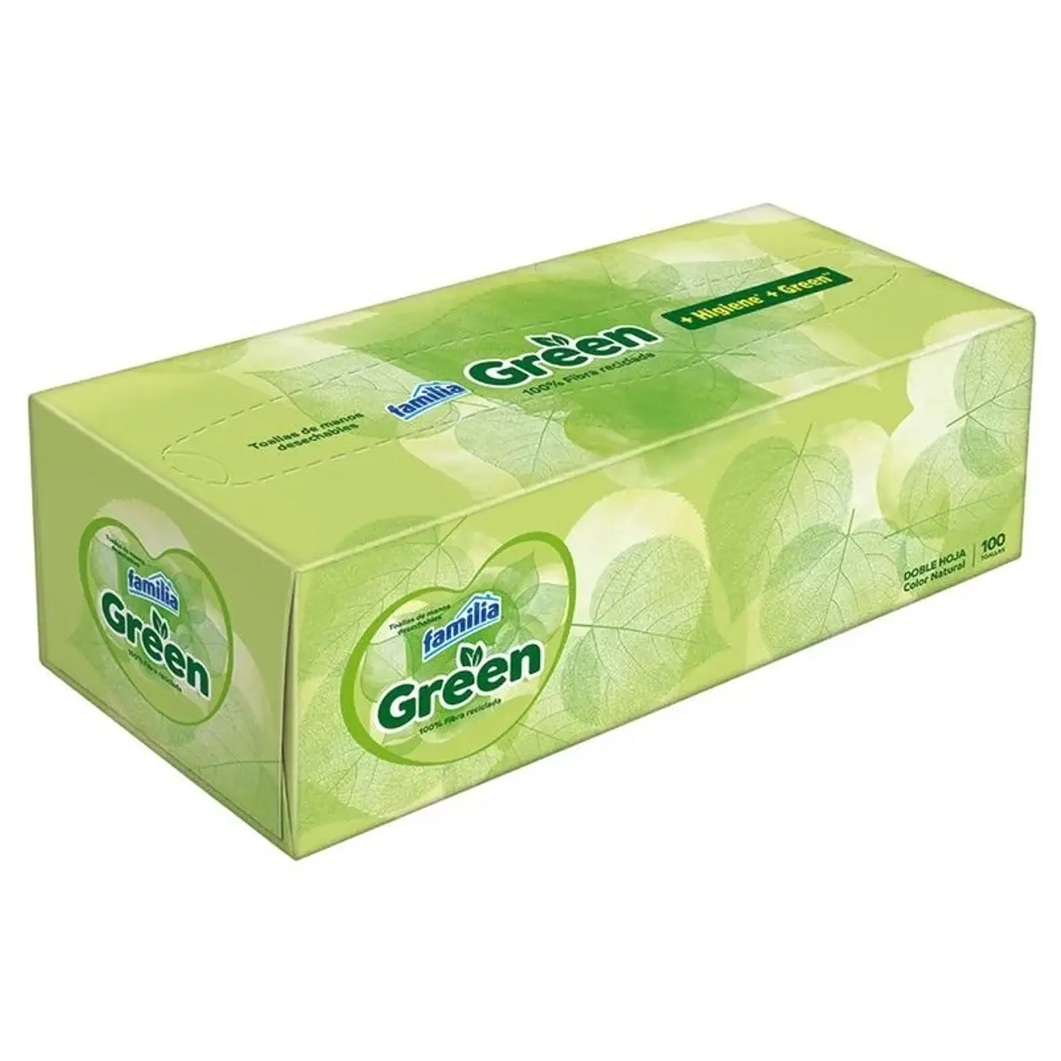 Toallas De Manos Familia Natural Caja x 100und 2