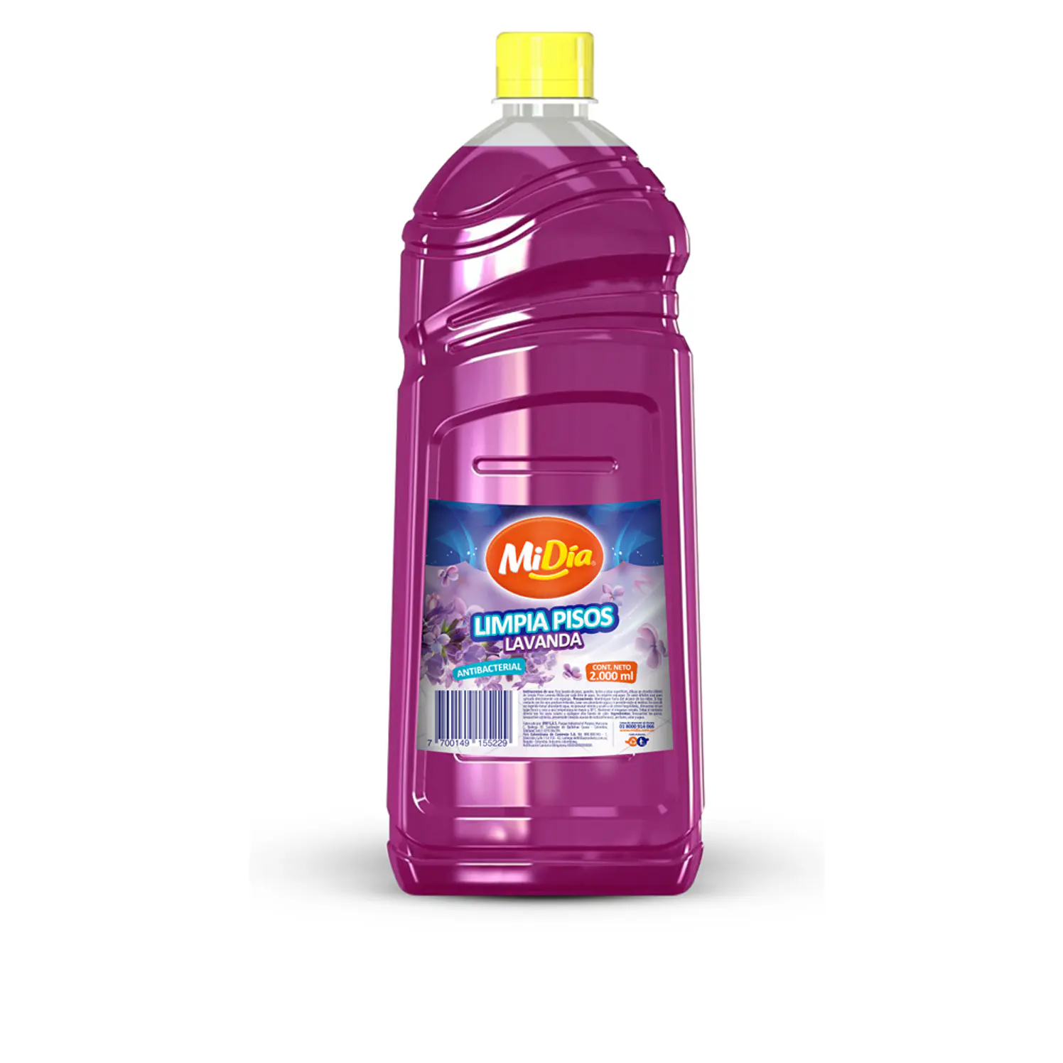 Limpiapisos Lavanda MiDía 2000 ml
