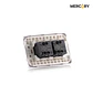 Interruptor doble conmutable Mercury blanco 118Z 02 ETI09 - Miniatura 2