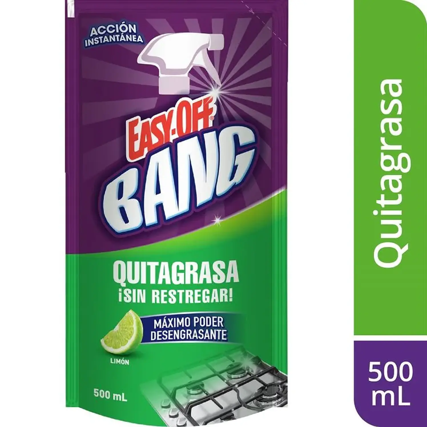 Quitagrasa Easy Off Bang Limón x 500 ml
