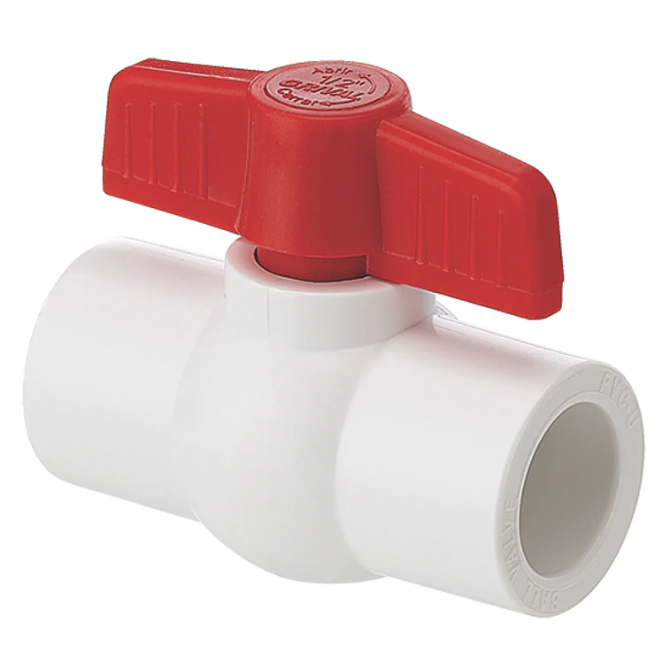 Valvula Bola Pvc Soldar 1/2P x 6