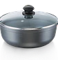 Caldero Imusa 22 cm Antiadherente con Tapa de Vidrio - Miniatura 1
