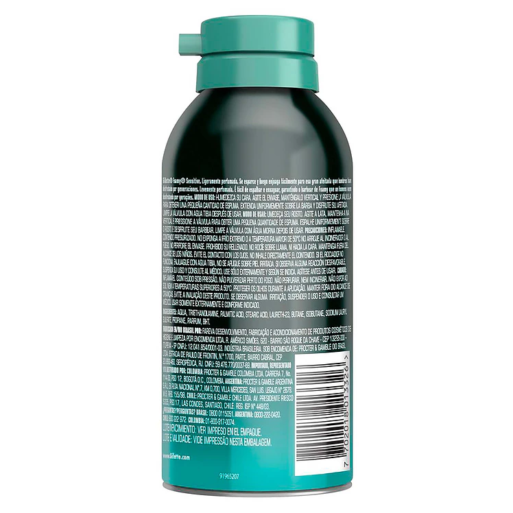 Espuma Afeitar Gillette Sensitive 175 g 2