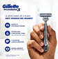 Maquina 12 PB UG 12 Prestobarba 3 Gillette - Miniatura 3