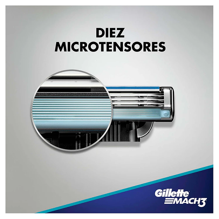 Maquina Gillette Mach3 Aquagrip 1 und 3