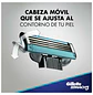 Maquina Gillette Mach3 Aquagrip 1 und - Miniatura 4