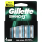 Gillette Mach3 Repuestos Para Afeitar 4 und - Miniatura 1