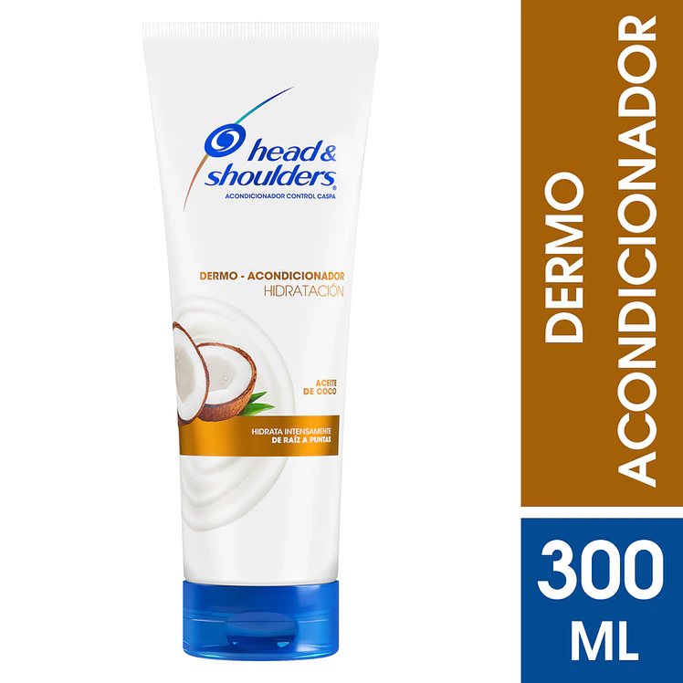 Acondicionador Head Shoulders Coco Anticaspa 300 ml 2