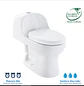 Sanitario Montecarlo Advance Rd En Cj Blanco - Miniatura 1
