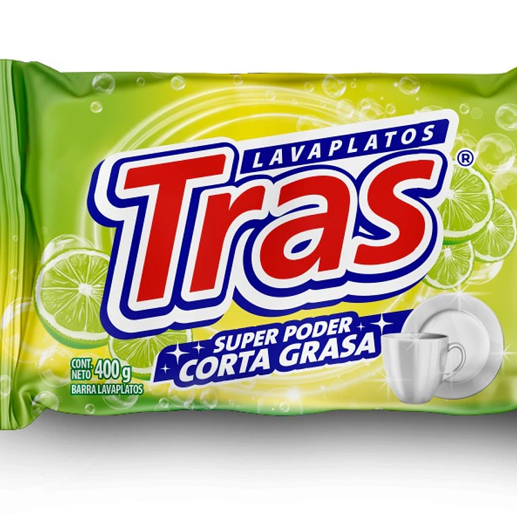 Lavaplatos Tras Lavaloza Limón 24x 400 g