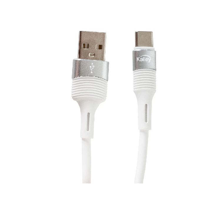 Cable liso Kalley USB a Lightning de 2 m 2