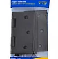 Bisagra Fanal Cabeza Plana Negro Mate Calibre 14 3x3 pulg - Miniatura 2