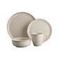 Vajilla Corona Caoba Beige 4 Puestos 16 pzas - Miniatura 1