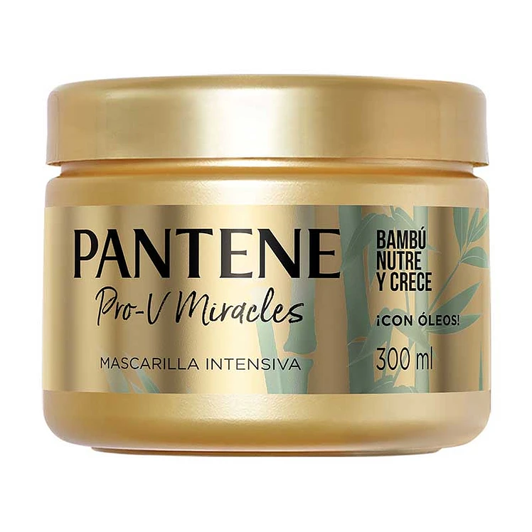 Mascarilla Pro V Miracles Bambú Nutre Crece 300 ml