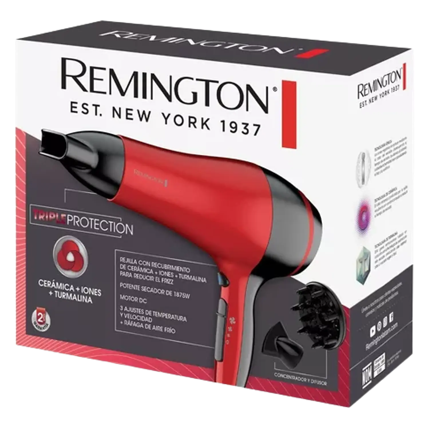 Secador Remington D3080R 1875 W 1
