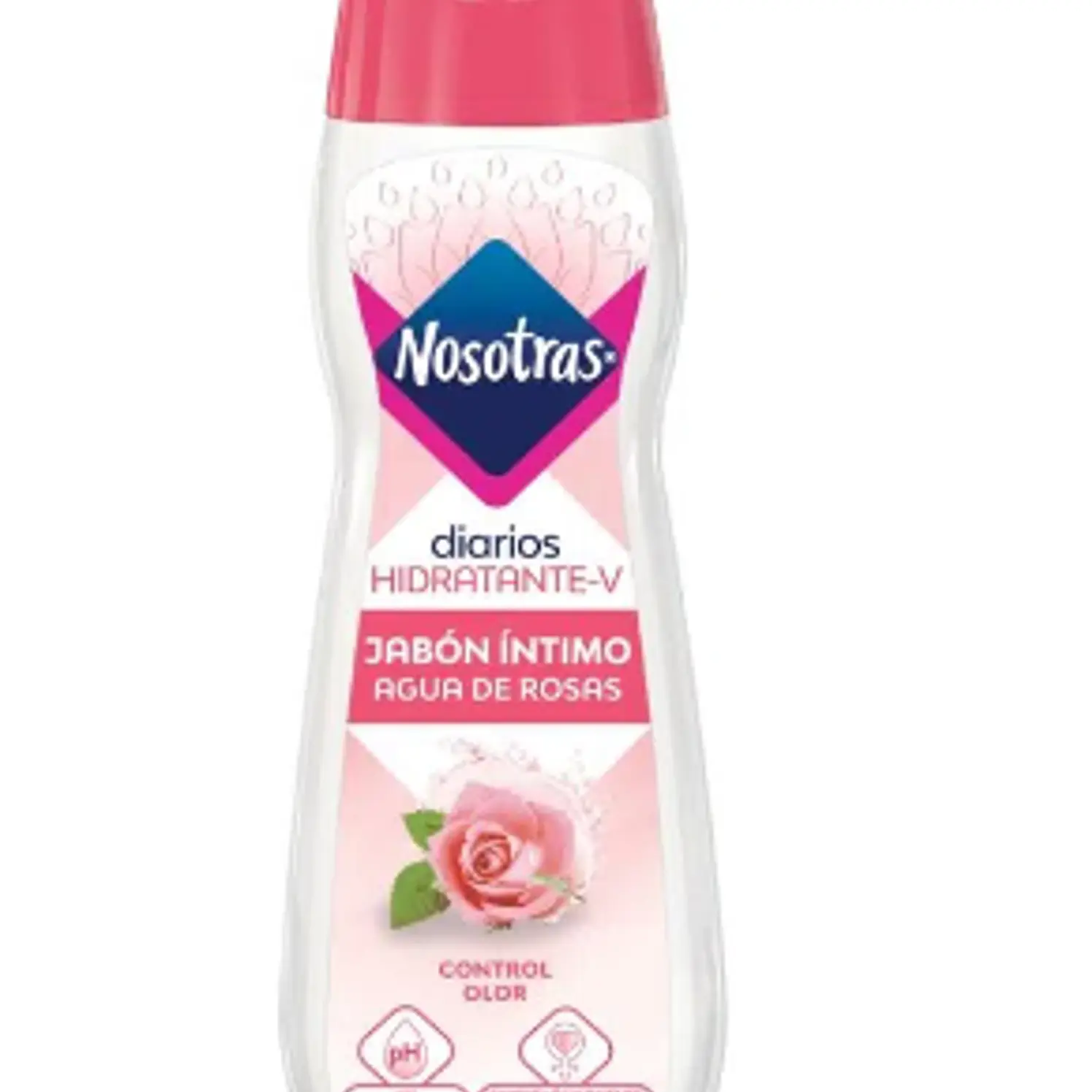 JABON INTIMO NOSOTRAS AGUA DE ROSAS x 310 ml 1
